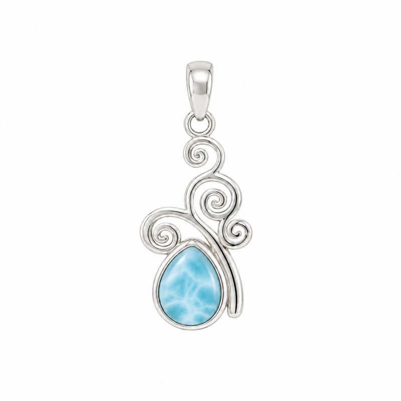 Larimar Pendant