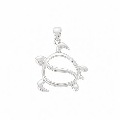 Sterling Silver Turtle Pendant Sterling Silver Turtle Pendant