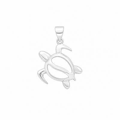 Sterling Silver Turtle Pendant Sterling Silver Turtle Pendant