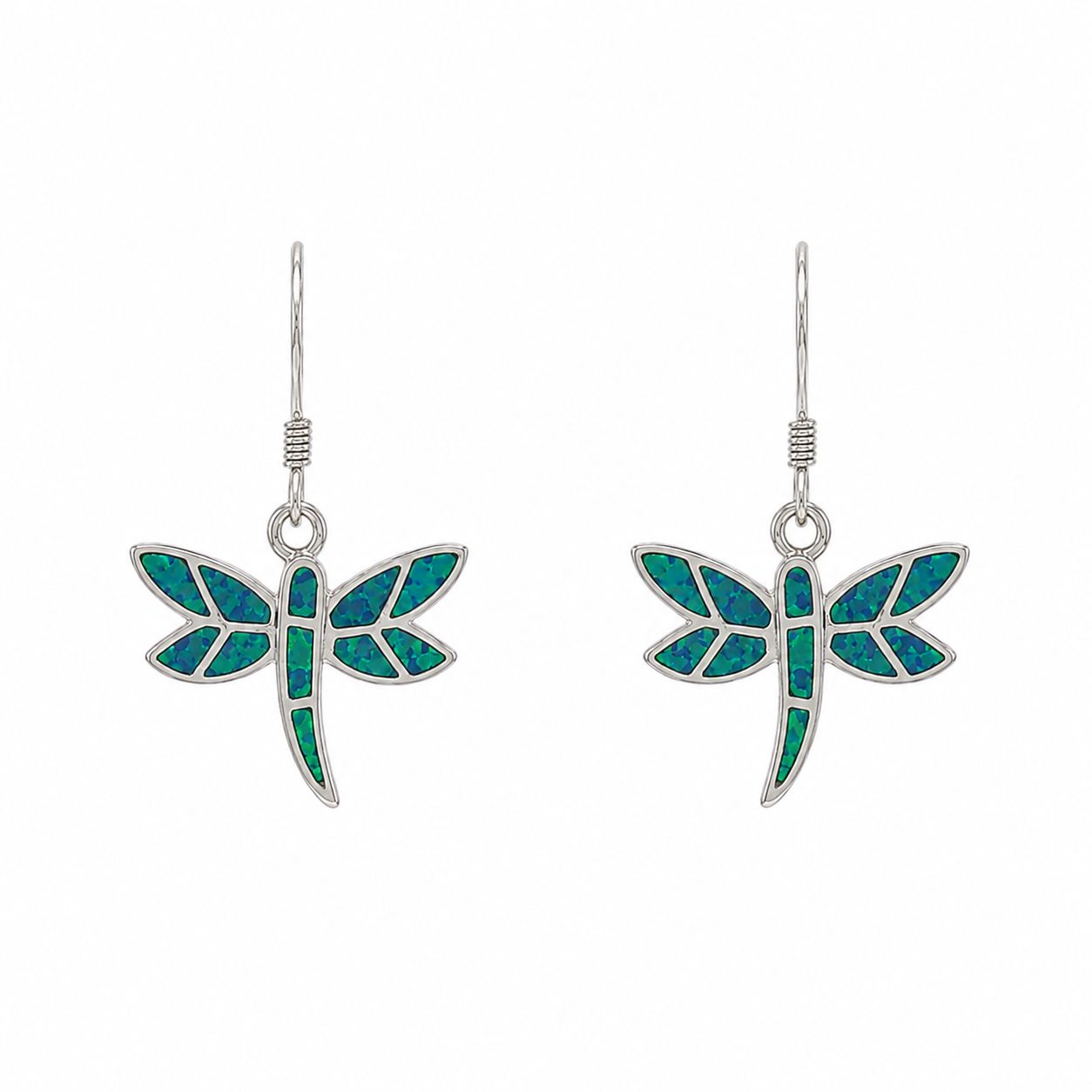 Opal Dragonfly Earrings ***RETIRED DESIGN***