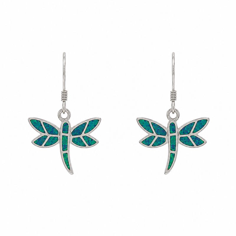 Opal Dragonfly Earrings ***RETIRED DESIGN*** Opal Dragonfly Earrings ***RETIRED DESIGN***