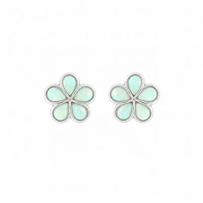 Opal Flower Earrings ***Retired Design***