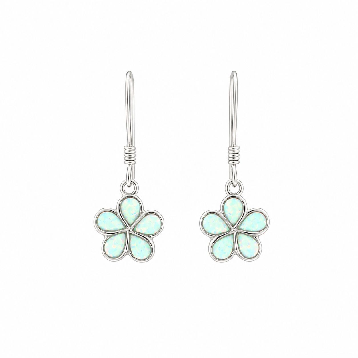 Opal Flower Earrings ***Retired Design*** Opal Flower Earrings ***Retired Design***