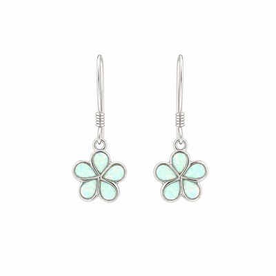 Opal Flower Earrings ***Retired Design*** Opal Flower Earrings ***Retired Design***