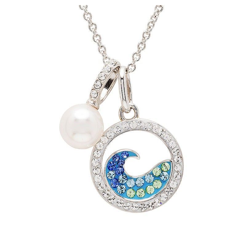Wave & Pearl Necklace Wave & Pearl Necklace