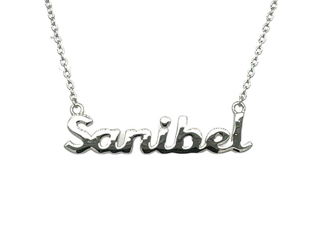 The Sanibel Script Necklace The Sanibel Script Necklace