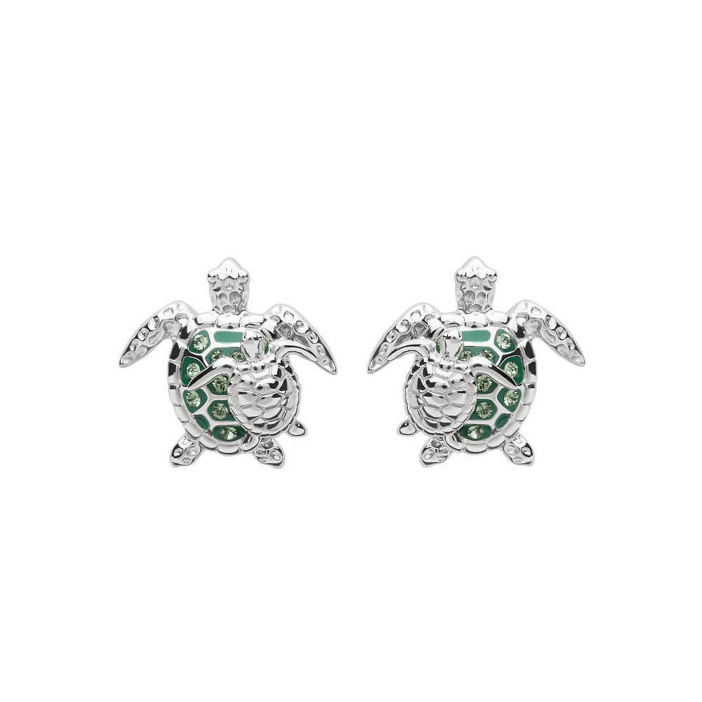 Turtle Mom And Baby Stud Earrings Turtle Mom And Baby Stud Earrings