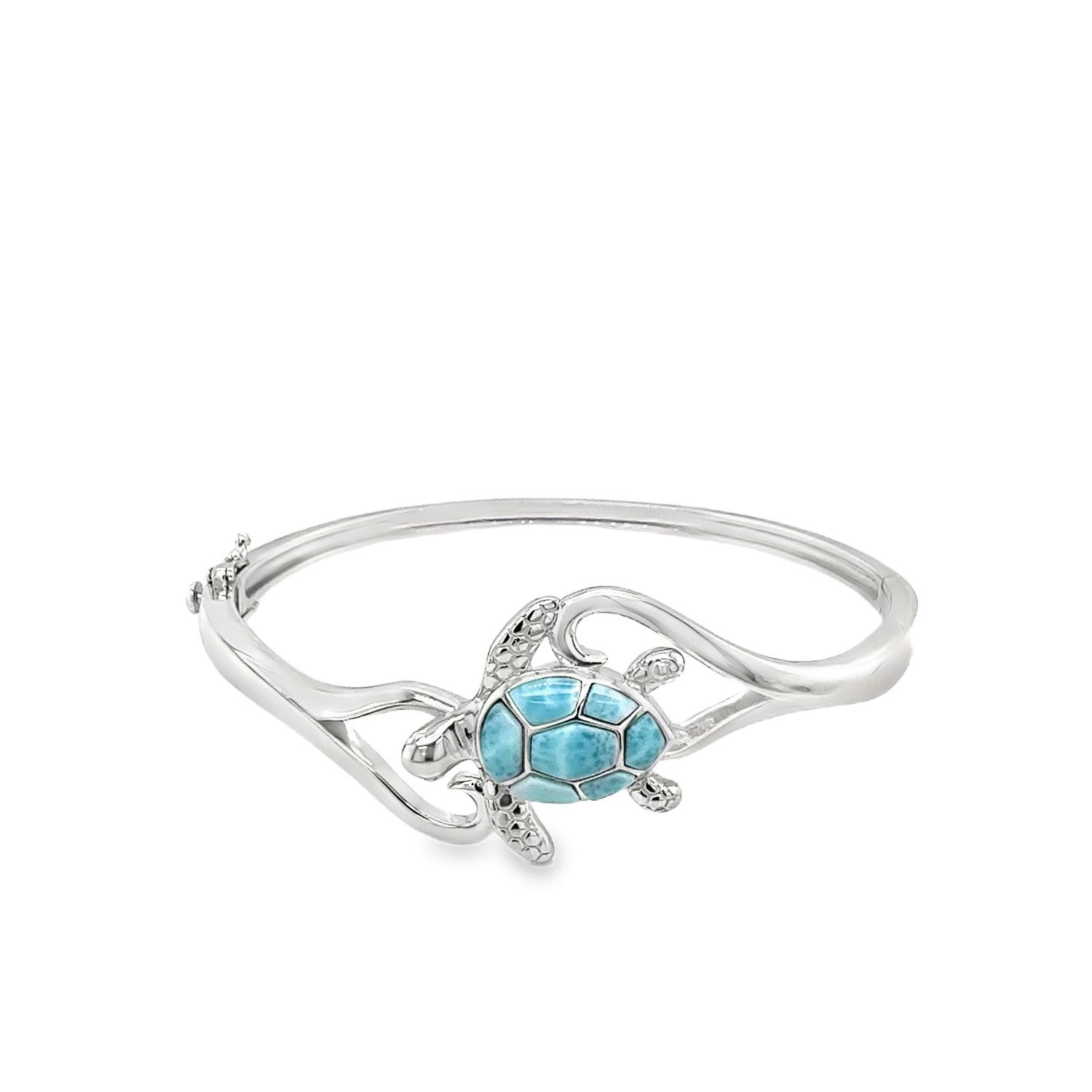 Larimar Turtle Bracelet
