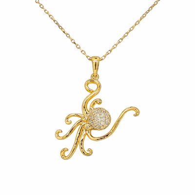 Octopus Necklace