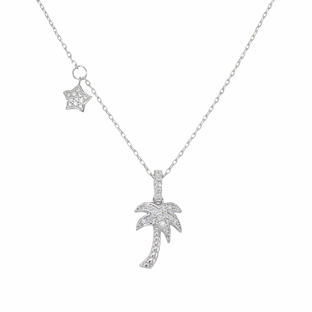 Palm Tree Necklace