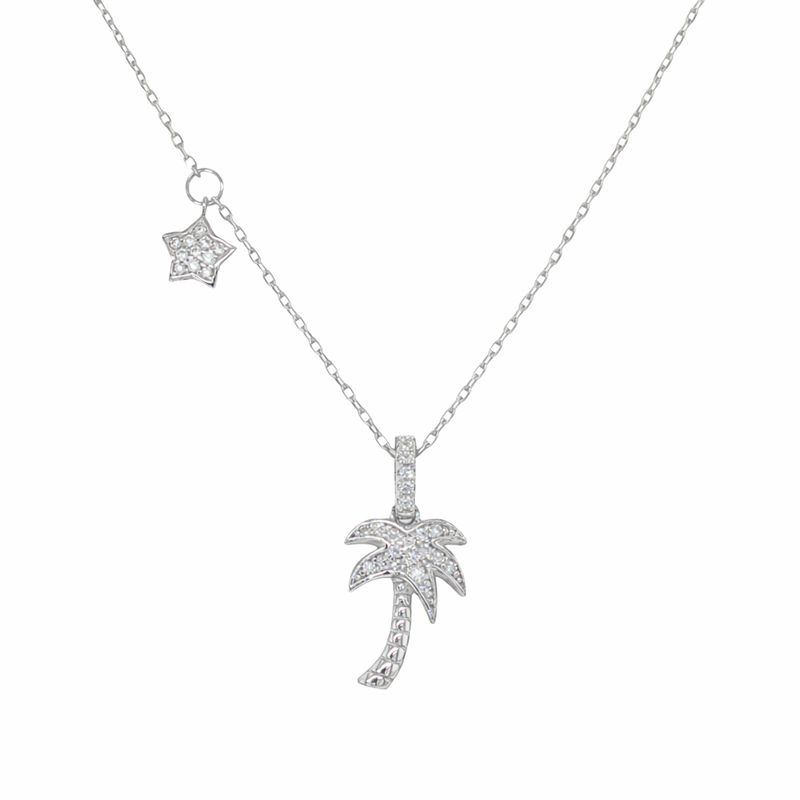 Palm Tree Necklace