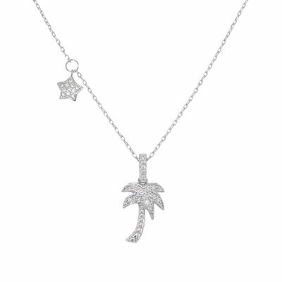 Palm Tree Necklace