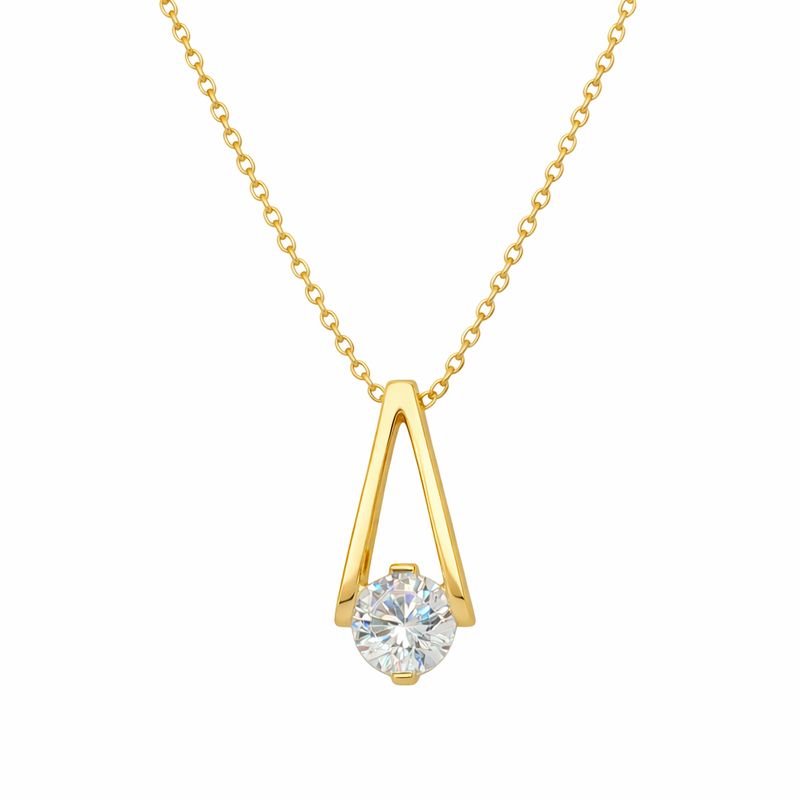 Shoreline Drop Necklace - Gold