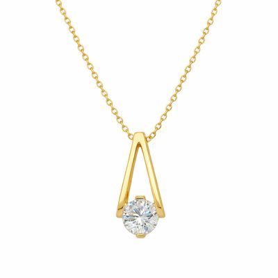 Shoreline Drop Necklace - Gold