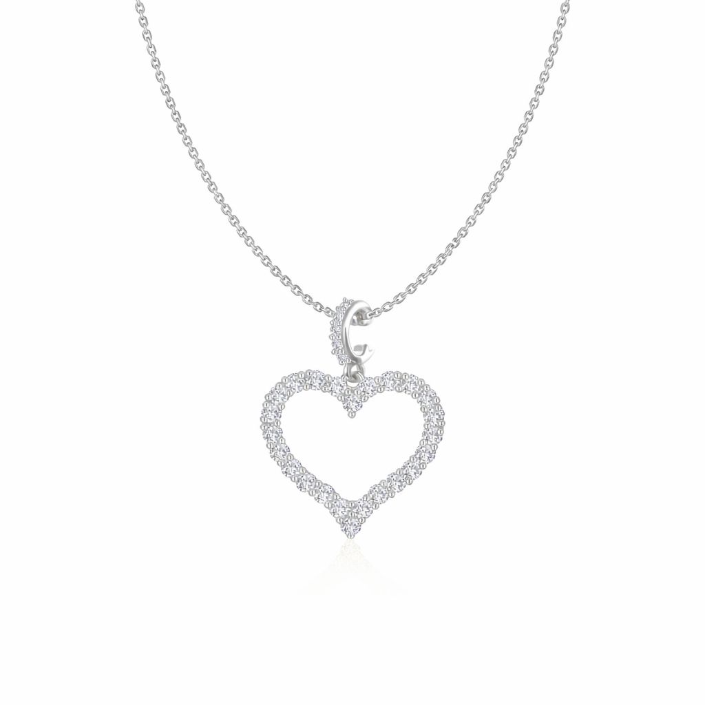 Open Heart Necklace