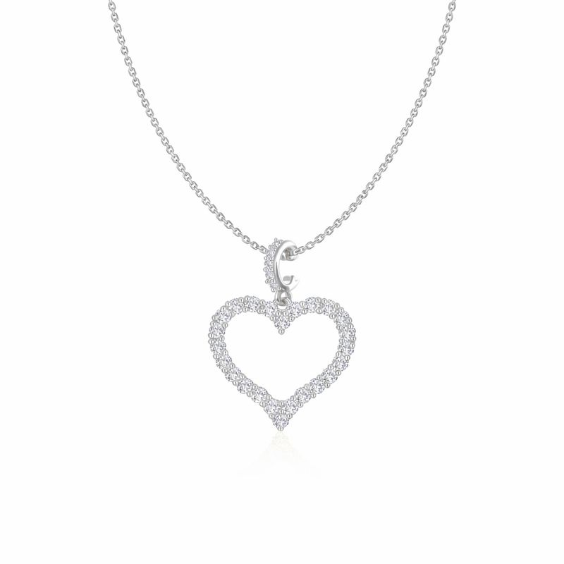 Open Heart Necklace