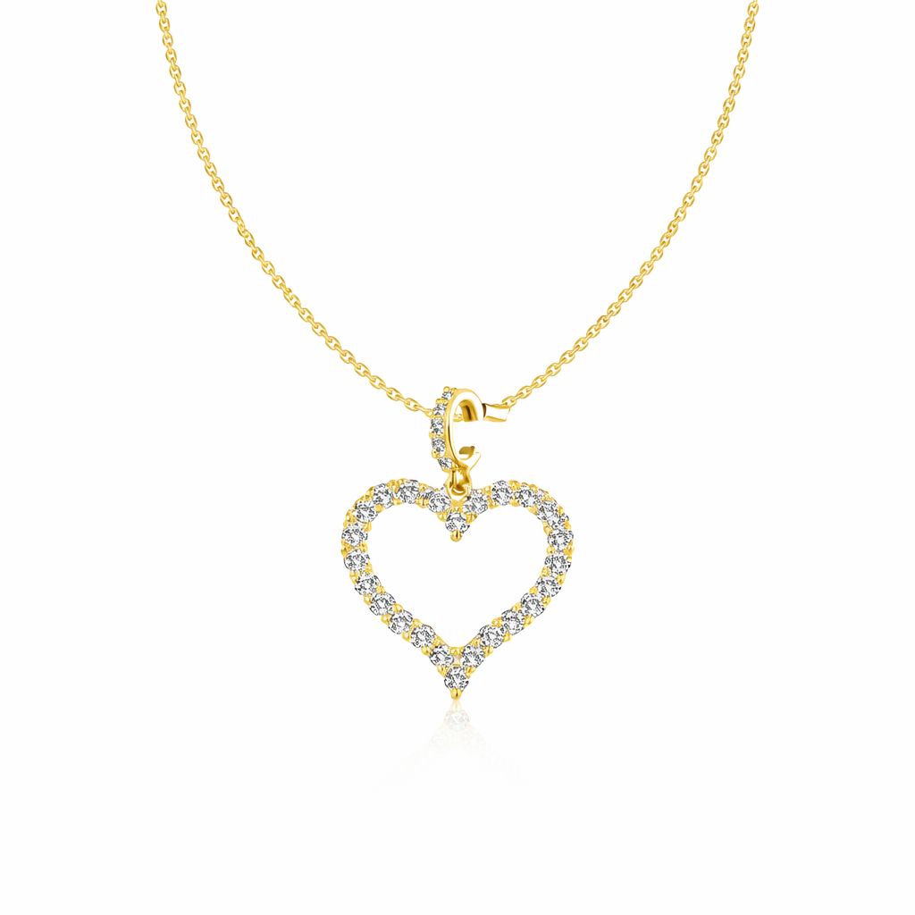 Open Heart Necklace