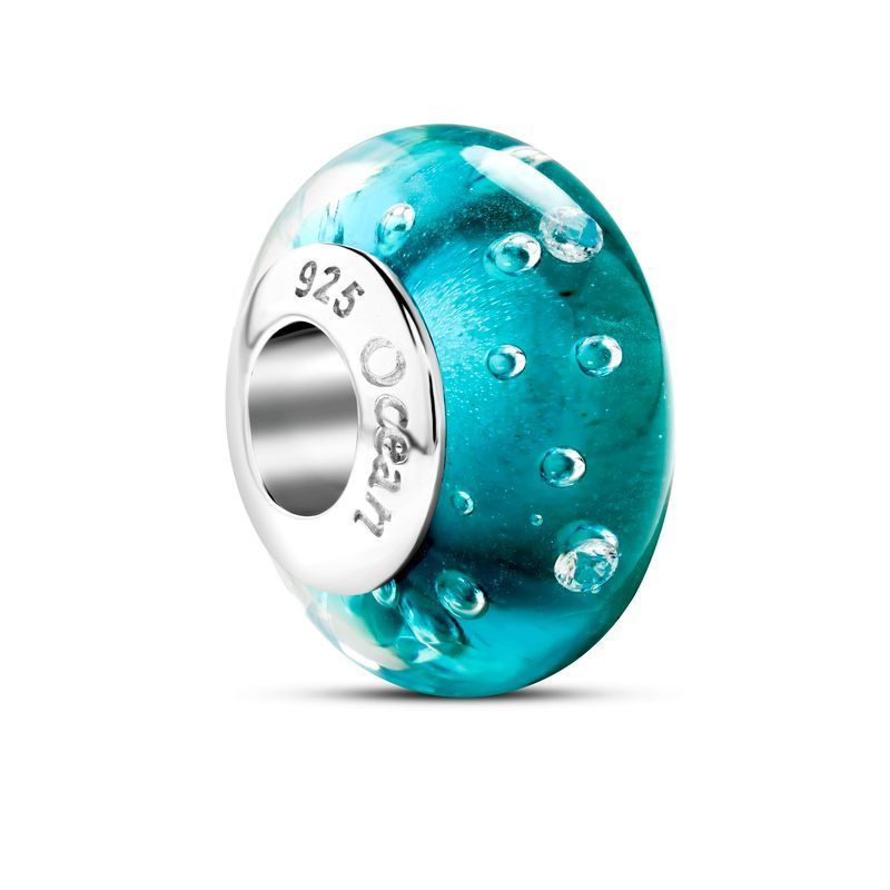 Aqua Bubbles Bead