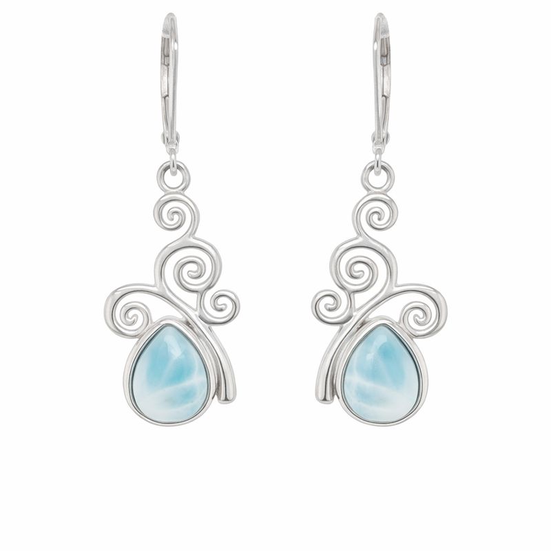 Larimar Earrings