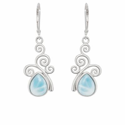 Larimar Earrings