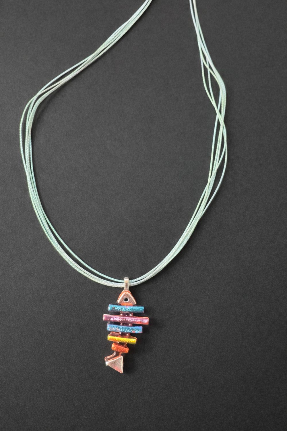 Fish Pendant On Cord