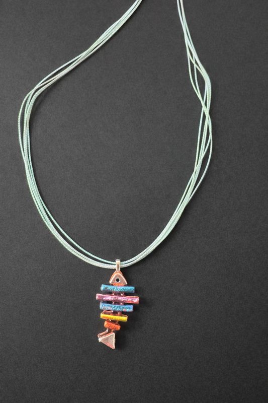 Fish Pendant On Cord