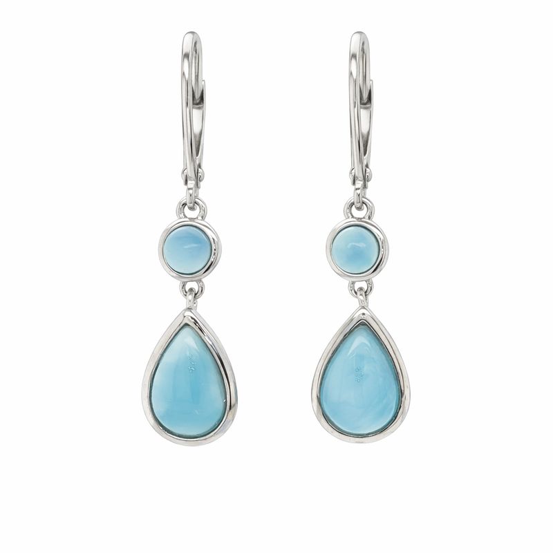 Larimar Teardrop Earrings Larimar Teardrop Earrings
