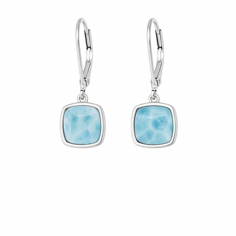 Larimar Earrings