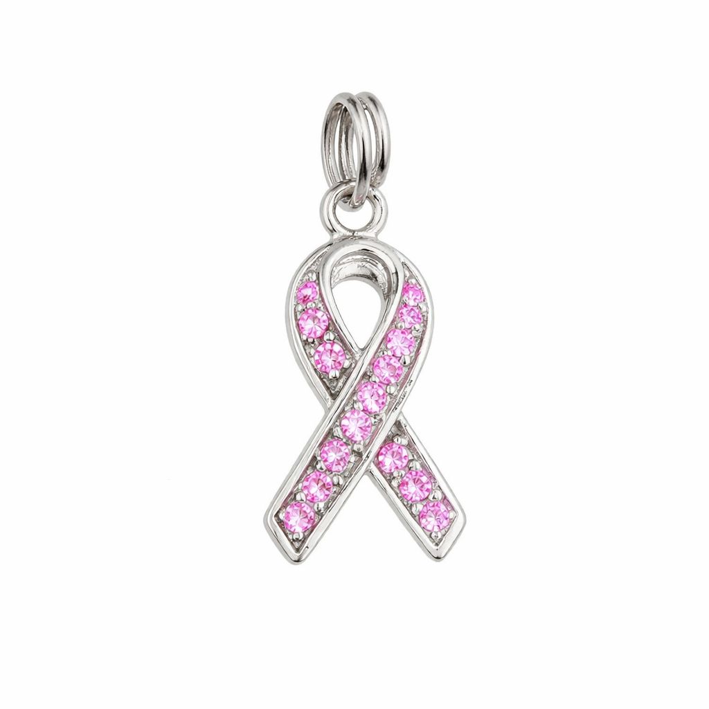 Breast Cancer Awareness Ribbon Pendant