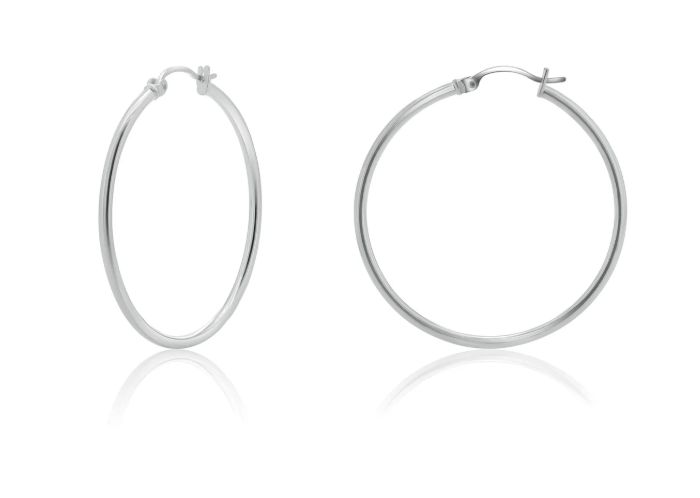 Sterling Silver Hoop Earrings