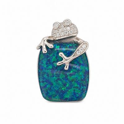 Opal Frog Pendant ***RETIRED DESIGN***