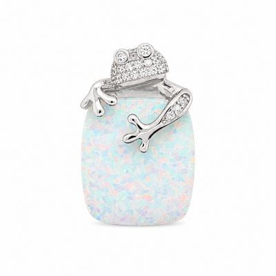 Opal Frog Pendant ***RETIRED DESIGN***