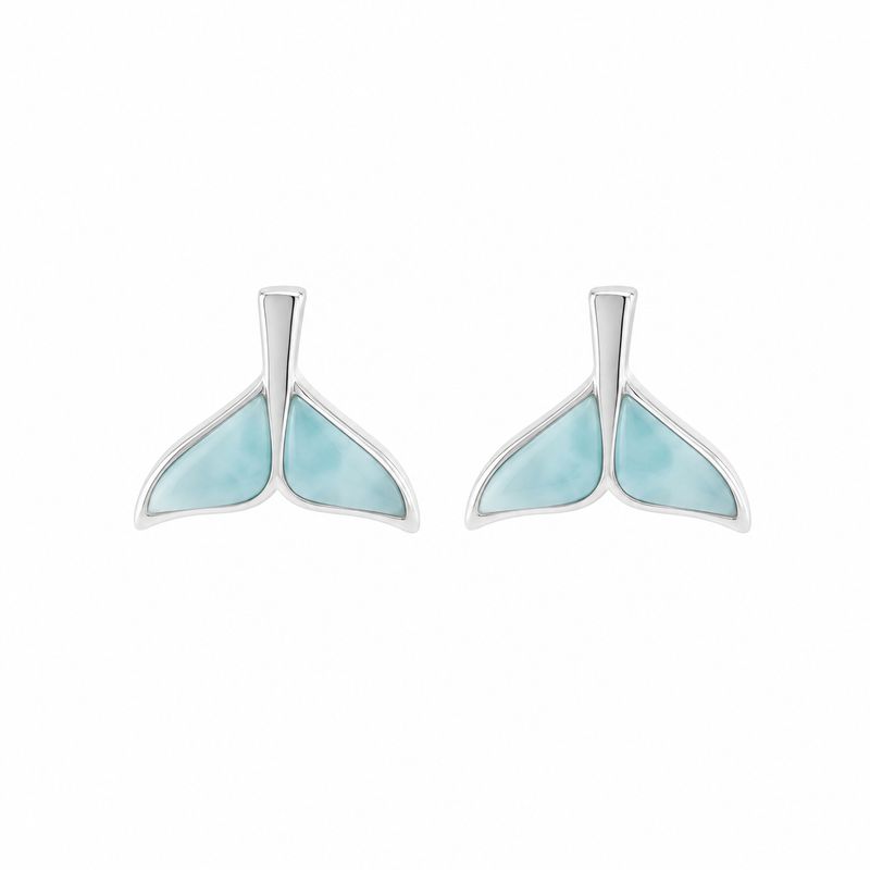 Larimar Tail Earrings