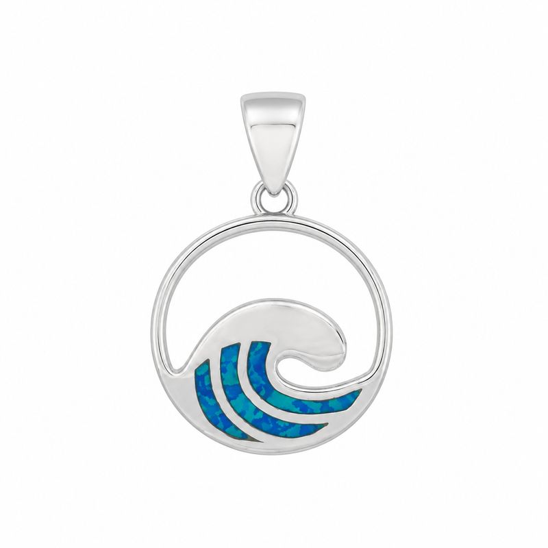 Opal Wave Pendant ***Retired Design*** Opal Wave Pendant ***Retired Design***