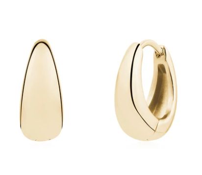 Teardrop Huggie Earrings Teardrop Huggie Earrings