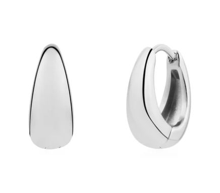 Teardrop Huggie Earrings Teardrop Huggie Earrings