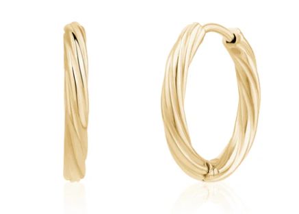 Twisted Rope Style Earrings Twisted Rope Style Earrings
