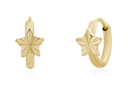 Star Huggie Earrings Star Huggie Earrings