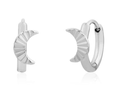 Moon Huggie Earrings Moon Huggie Earrings