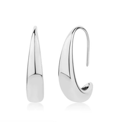Sculpted Teardrop Hook Earrings Sculpted Teardrop Hook Earrings