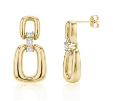 Link Hoop Earrings Link Hoop Earrings