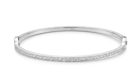 Slim Cubic Zirconia Bangle Bracelet Slim Cubic Zirconia Bangle Bracelet