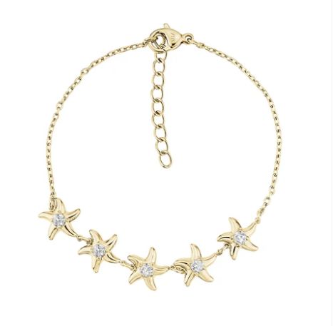 Starfish CZ Bracelet