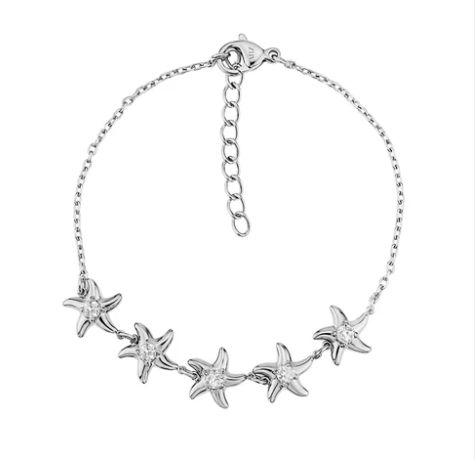 Starfish CZ Bracelet