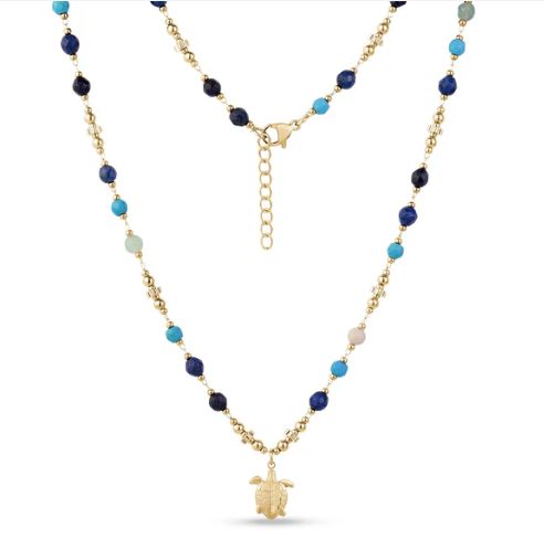 Turtle Charm Necklace