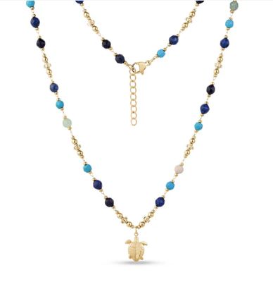 Turtle Charm Necklace