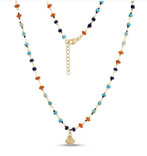 Seashell Charm Necklace