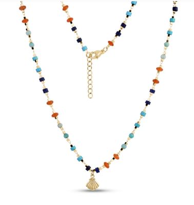 Seashell Charm Necklace