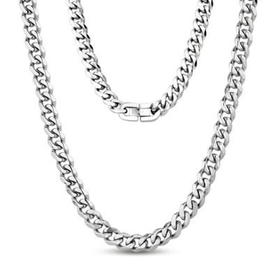 Stainless Steel Cuban Link Chain 24 Stainless Steel Cuban Link Chain 24"