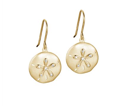 Sand Dollar Earrings Sand Dollar Earrings